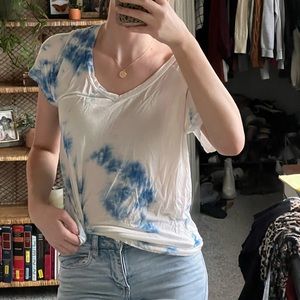 Soft and sexy tie die tee